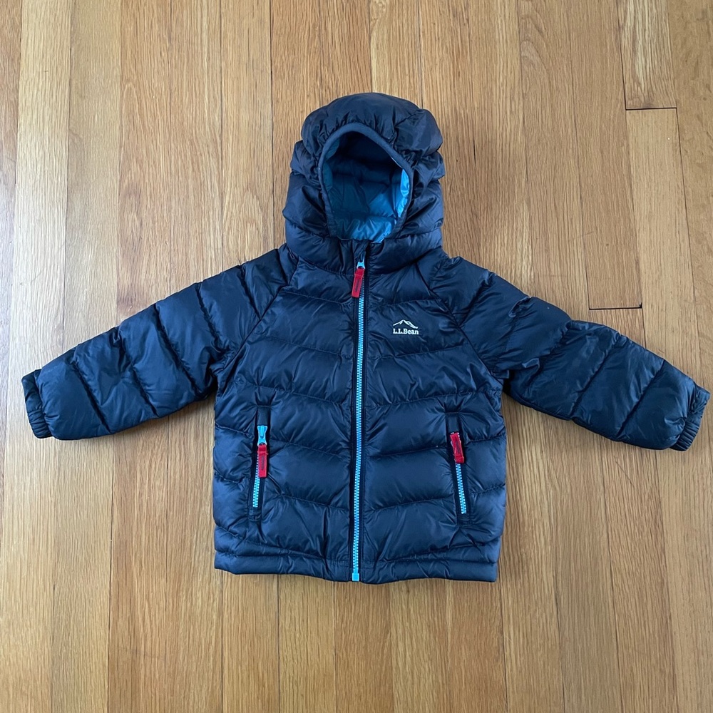 LLBean Infants’ Ultralight 650 Down Jacket - Navy Blue - 12-18 months